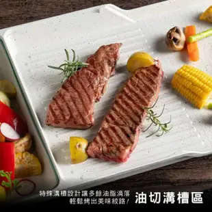 【KINYO】多功能麥飯石電烤盤(不沾電烤盤 烤肉架 燒烤盤 烤肉機 燒烤爐 烤盤 電烤爐)