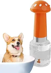 Electric Dog Shampoo Dispenser - Puppy Kitten Shower Foam Soap Dispenser Electric | Rich Lather Mushroom Shape Cleaning Grooming Tool for Short Long Haired Cat
