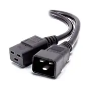 [MF-C19C20-10] 10m IEC C19 to IEC C20 Power Extension Cable Male to Female