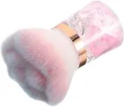 VICASKY Nail Dust Brush: Portable Loose Powder Brush Soft Nail Dust Remover Manicure Tool For Makeup Nails