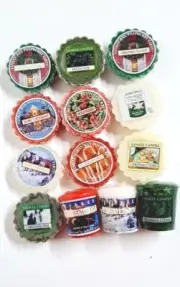 Yankee Candle Tart Melts Votives Christmas Scent Lot 13 Mistletoe Holly Berry