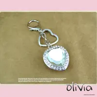 在飛比找蝦皮購物優惠-現貨 Olivia Fashion 立體鏤空方晶鋯石愛心施華