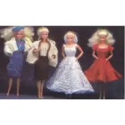 Barbie Doll Clothes Crochet Pattern Vintage From 1963