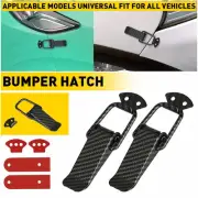 Big Size 2x Quick Release Bumper Auto Car Buckle Hatch Fasteners Black (for: Subaru)