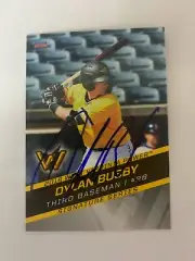 Dylan Busby 2018 Signed West Virginia Power Team Card
