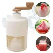 1/4PC Shaved Ice Machine Manual Snow Cone Machine Hand Crank Ice Crusher Machine