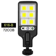 Outdoor 300W Wall LED Lights Waterproof Solar LED Lamp Security Lighting With Motion Sensor For Courtyard, Garden, Patio, Yard, Street, Basketball Court