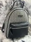 Purse Backpack Bag Handbag Guess Women Logo Van Buren AA826830 Black