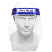 10 x Full Face Shield Mask Clear Protective Film Anti-fog AMADA FIRST AID
