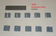 LEGO NEW 2x2x0.66 Sand Blue Slope Curved (10x) 6166865 Brick 15068