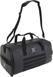 [Hurley] First Light Men's Duffle Bag Backpack, Black, 1 Size, Black, One Size