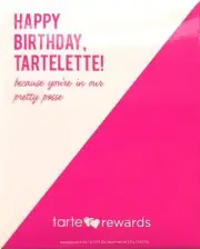 Tarte Birthday Set Limited Edtition: Lights Camera Lashes Mascara and Blush in Q