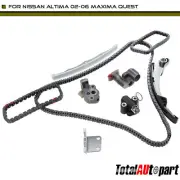 9x Engine Timing Chain Kit for Nissan Altima 2002-2006 Maxima Quest DOHC 3.5L