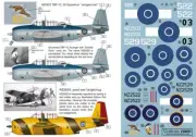 RNZAF Avengers, WW2 and post-war target tug. 1/48th scale. V48101