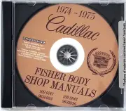 1974 1975 Cadillac Calais Deville Eldorado Fleetwood Shop Service Manual CD (for: Cadillac)