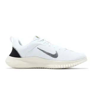 Nike 慢跑鞋 Wmns Flex Experience RN 12 白 銀 路跑 女鞋 ACS DV0746-101