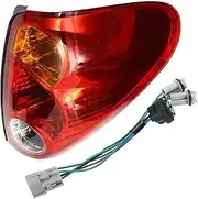 Car LED Tail Light，Compatible With Mitsubishi L200 Triton 2005-2016 Tail Lights Rear Lamp Shell Reversing Brake Lamp Lampshade Housing(Right)