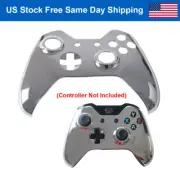 Chrome Sliver Replacement Housing Front Shell Case Cover for Xbox One Controller
