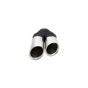 Redback Exhaust Tip Y-Piece Inner Cone - 57mm 2-1/4" In Twin 76mm 3" Out