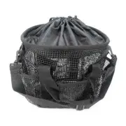 Mesh Horse Grooming Bag (Black) Great for horse wash bay