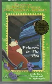 THE ANIMATED TALES OF HANS CHRISTIAN ANDERSEN : The Princess & The Pea (Vhs)
