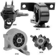 Engine Motor Mounts & Trans. Mounts 4PCS Set for 95-97 Ford Contour 2.0L MT Only (for: Ford)