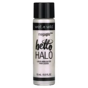 [iHerb] wet n wild MegaGlo, Hello Halo Liquid Highlighter, 303A Halographic, 0.5 fl oz (15 ml)