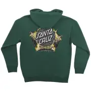 Santa Cruz Knox Firepit Faces Dot Pullover Heavyweight Hooded Sweatshirt Alpine