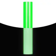 GIRAFVYINL Neon Green Reflective HTV Vinyl Heat Transfer for T-Shirt, 12' X 7Ft
