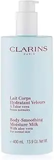 Clarins Moisture-Rich Body Lotion with Shea Butter for Unisex, 13.1 Ounce