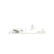 Aeroflow Brand Billet Throttle Cable Bracket 4150 Style Silver Finish AF64-2001S