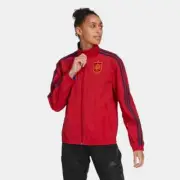 ADIDAS Women's Spain Anthem Soccer/Football Full-Zip Reversible Jacket NWT LARGE