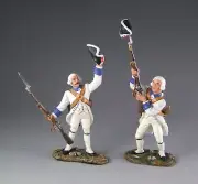 EAGLE MINIATURES REVOLUTION BP30-003 SPANISH LOUISIANA REGIMENT SOLDIERS 1781