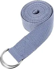 Yoga Rope Tension Rope Stretch Strap Exercises Yoga Exercise Band Exercise Mat Holder Fitness Accessories Yoga Straps for Stretching Gym Supplies Yoga Assist Band Polyester Cotton
