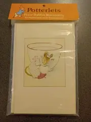 Beatrix Potter Peter Rabbit Stationery 10 Cards With Envelopes 1980
