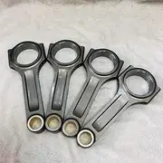 4 pieces Rifle Drilled I-beam forged Connecting Rods conrods For Mercedes Benz M102 M111 149mm 22mm one set (Without bolts)