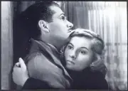 Modern Postcard: Film Stars Laurence Olivier & Joan Fontaine in 'Rebecca'.