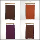 NEW Vigorella Skirt One Size Polyamide Wool Blend Stretch Pencil Elastic Waist