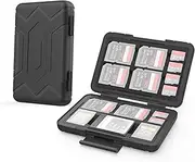 SmallRig SD Card Holder Memory Card Holder Case 15 Slots, Water-Resistant for SD Card, Micro SD Card, CFexpress Type A Card, CFexpress Type B Card, XQD Card - 3192