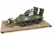 for Metal Proud US medium tank Sherman M4 (105) HVSS 1/32 Tank Pre-built Model