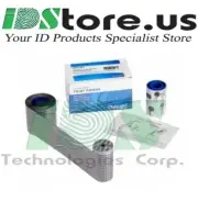Entrust Datacard 532000-009 Monochrome Wavy Scratch-Off Ribbon Kit - 1,500 print