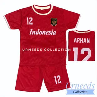 Merah Mandiri Store07 最新印尼紅國家隊足球服 2023 FUTSAL JERSEY NAS Tea