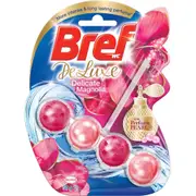 Bref Deluxe Delicate Magnolia Rim Block Toilet Cleaner 50