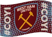 West Ham United FC #COYI Flag (UK Size: One Size) (Claret Red/Blue/White)