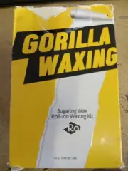 Gorilla Waxing/Warmer Free Roll on Wax Kit, Roller Self Waxing Kit, At Home B44