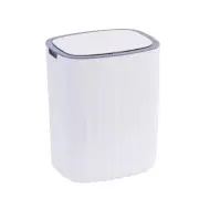 ELPHECO 3.5 Gallon Waterproof Motion Sensor Bedroom Trash Can with Lid Automa...