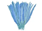 1/4 Lb. Light Blue Goose Pointers Long Primary Wing Wholesale Feather Costume