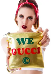 [Married to the Mob] 7x7 We Gucci Pouch