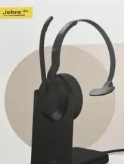 Jabra Evolve2 55 Mono Wireless Headset with Charging Stand