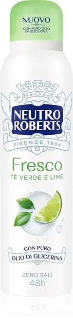 Neutro Roberts Green Tea and Lime 48 hour deodorant spray 150 ml